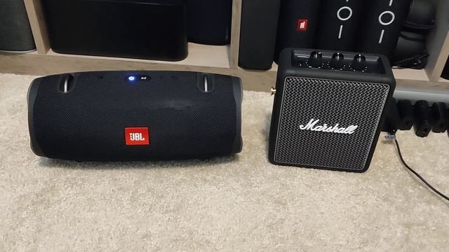 JBL Extreme 2 vs Marshall Stockwell 2 quick informal comparison смотреть онлайн