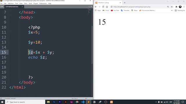 6: PHP Variables | Variables in PHP | PHP Tutorial | PHP Full Course | Effortless Coding смотреть онлайн