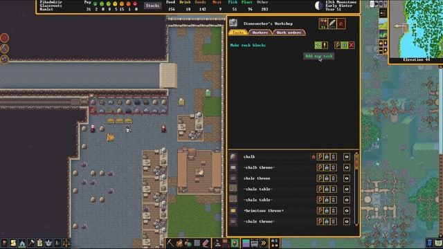 Dwarf Fortress - Quick Tutorial - Slabs and Preventing Ghosts смотреть онлайн