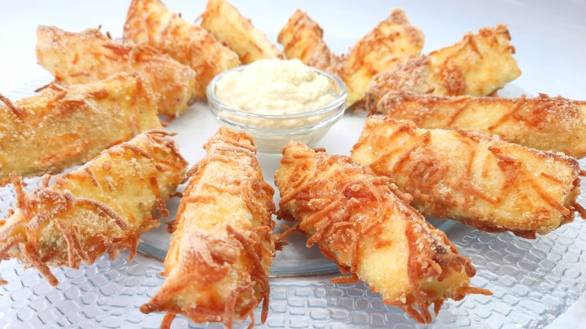 КАБАЧКОВЫЕ НАГГЕТСЫ / кабачки в духовке (простой и быстрый рецепт) смотреть онлайн