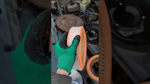 замена воздушного фильтра #жигули смотреть онлайн