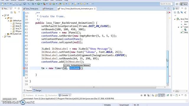Java JFrame BackGround Color Animation Using Timer In Eclipse [ with source code ] смотреть онлайн