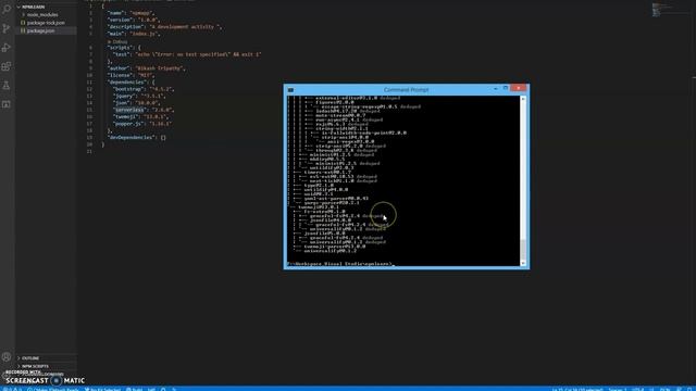 5. NPM | NPM list | NPM depth | Finding transitive Dependencies | List dependencies | node_module смотреть онлайн
