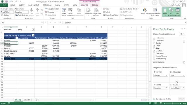 How to Modify Pivot Tables in Excel 2013 For Dummies смотреть онлайн