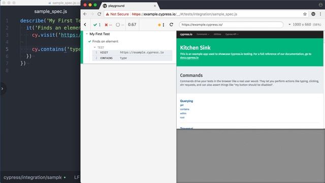 Writing your first test with Cypress смотреть онлайн