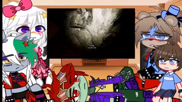 FNAF SECURITY BREACH reacts to The Endings... //SPOILERS?? // смотреть онлайн