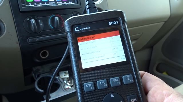 Launch Creader 5001 OBD Scanner смотреть онлайн