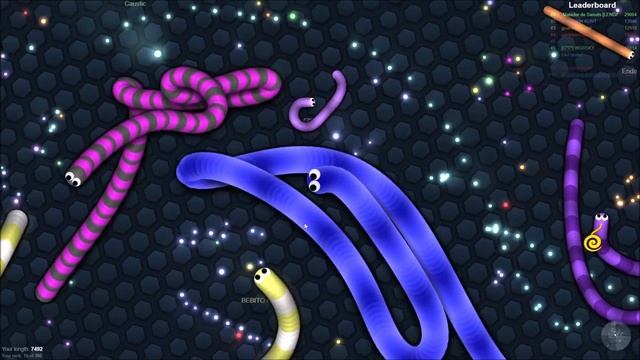 Slither.io Giant Pro Snake 200,000+ Score Epic Slitherio Gameplay