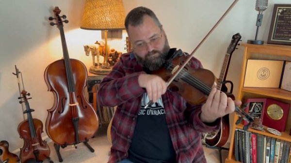 Benny Martin's Fiddle Break From Why Did You Wander - Bluegrass Fiddle Lesson