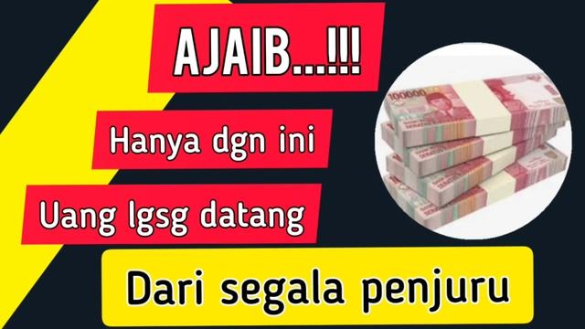 MENARIK UANG DALAM 24 JAM LANGSUNG TERWUJUD-BEGINI CARANYA-jika SDH berhasil jangan lupa bersedekah смотреть онлайн