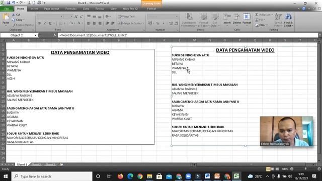 OLE (OBJECT LINKING AND EMBEDDING)-MATERI BTIK смотреть онлайн