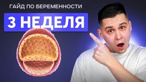 3 НЕДЕЛЯ БЕРЕМЕННОСТИ | Беременность по неделям с доктром Ченчак