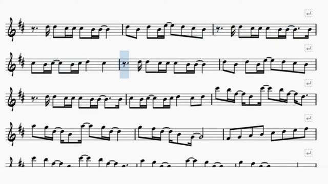 Careless Whisper - Partitura Sax alto смотреть онлайн