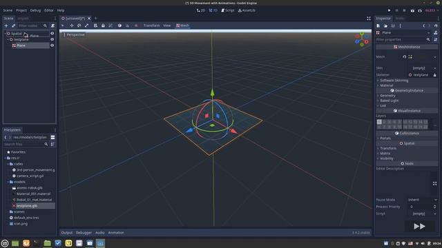 3D Movement and Animations | Godot Engine смотреть онлайн