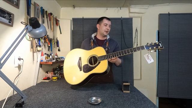 Yamaha LL6 a.r.e., обзор гитары смотреть онлайн