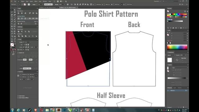 How to create sublimation design in polo shirt pattern in illustrator cc смотреть онлайн