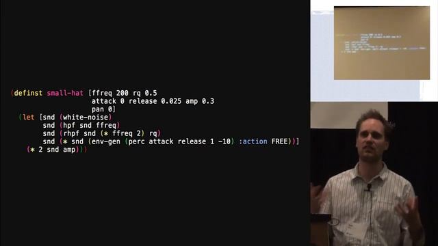 Programming Music with Overtone - Sam Aaron смотреть онлайн