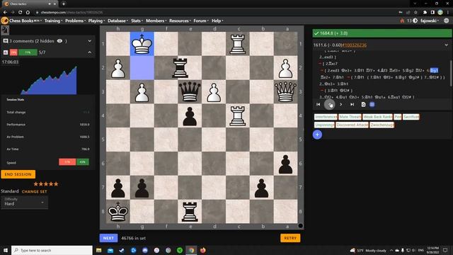 Amazing Chess Tactic Puzzle смотреть онлайн