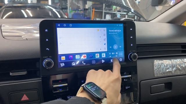 Hyundai staria магнитола на андройде PF678XHD смотреть онлайн