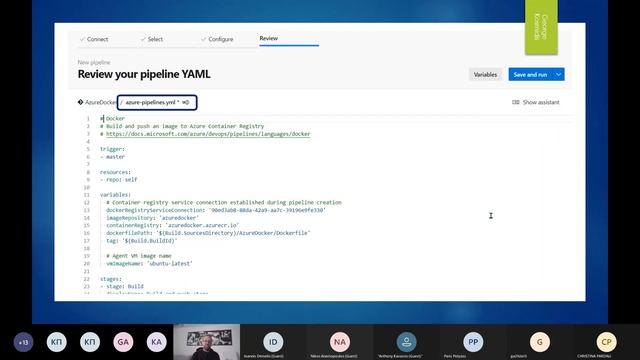 Using Azure DevOps to build and deploy a Docker image to Azure смотреть онлайн