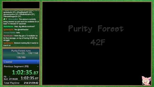 Nincada (2:05:31) - Purity Forest Clears (139/386) - Pokemon Mystery Dungeon: Blue Rescue Team смотреть онлайн