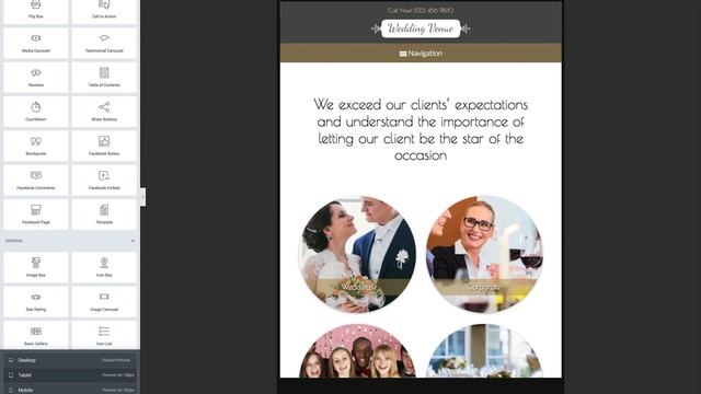 Wedding Venue WordPress theme - a clean, stylish look for wedding venue websites смотреть онлайн