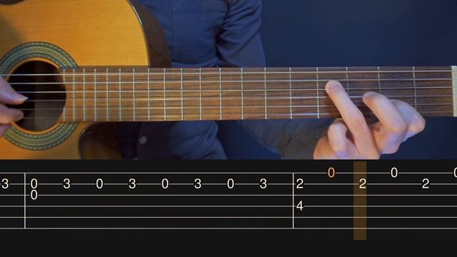 Somewhere over the Rainbow (Simple Guitar Tab) смотреть онлайн
