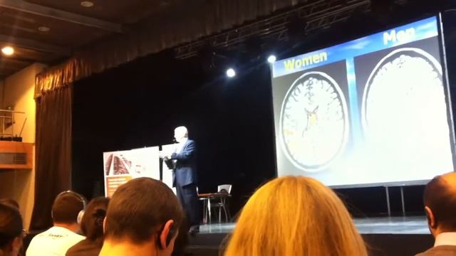 Allan Pease about "nothing room" in a man's brain смотреть онлайн