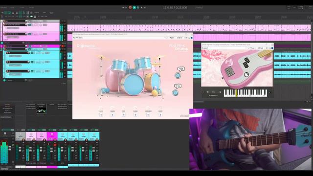 FREE VST PLUGINS | POP PINK DRUMS & POP PINK BASS | DEMO смотреть онлайн