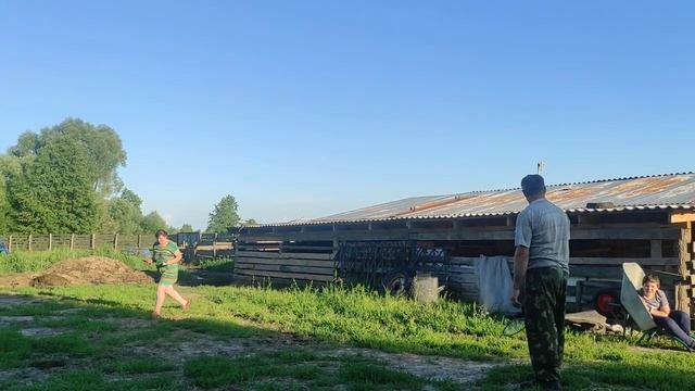 Суп кандей из ?...., перед вечерней дойкой?.Отдыхаем... ?