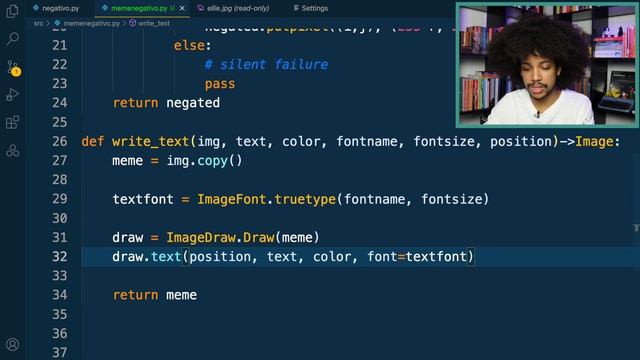 Como Criar FILTRO NEGATIVO em Python | Meme INVERTIDO Como Fazer | Python na Prática #17 смотреть онлайн