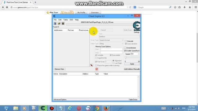 How to hack cues in Pool Live Tour With Cheat Engine 6.4 смотреть онлайн
