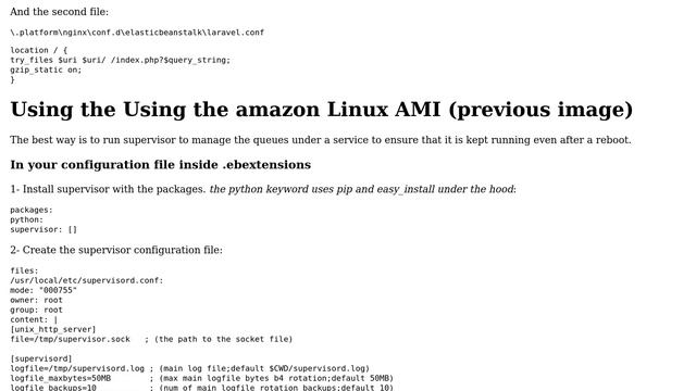 DevOps & SysAdmins: How to make laravel queue work in aws beanstalk? (2 Solutions!!) смотреть онлайн
