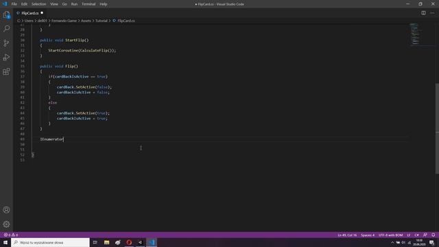 Unity Card Game: Card Flip Effect in 2D Game C# смотреть онлайн