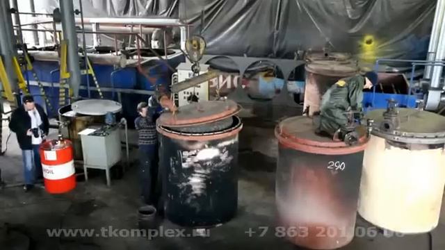 Установка для утилизации РТИ и пластика "Пиротекс" смотреть онлайн