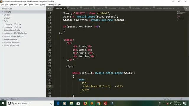 how to fetch data from database in php in hindi - Sonu Developer смотреть онлайн