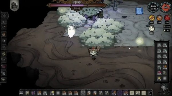Don't starve Together All Bosses As Wendy • DST