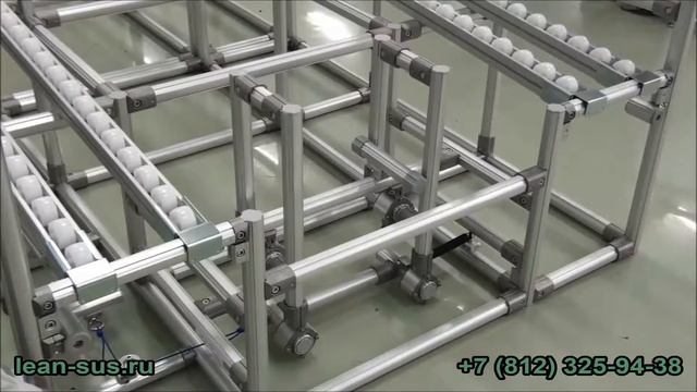 Гравитационный стеллаж и тележка для палет смотреть онлайн