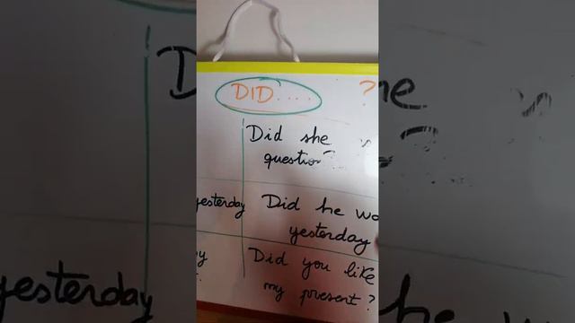 PAST SIMPLE (VERBOS REGULARES): CÓMO FORMAMOS LA FORMA AFIRMATIVA, NEGATIVA E INTERROGATIVA.