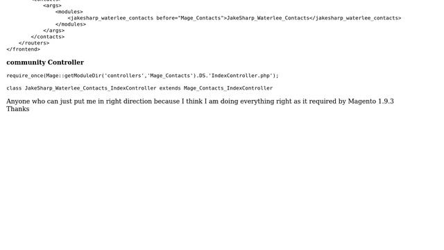 Magento: Can't override magento 1 controller method смотреть онлайн