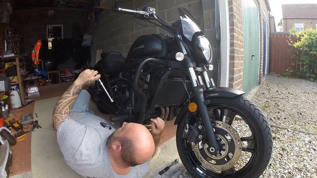 Kawasaki vulcan s Arrow exhaust смотреть онлайн