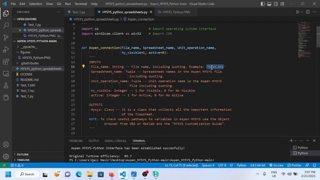 Connecting #aspenhysys with #python | Aspen HYSYS | Python | Connectivity смотреть онлайн