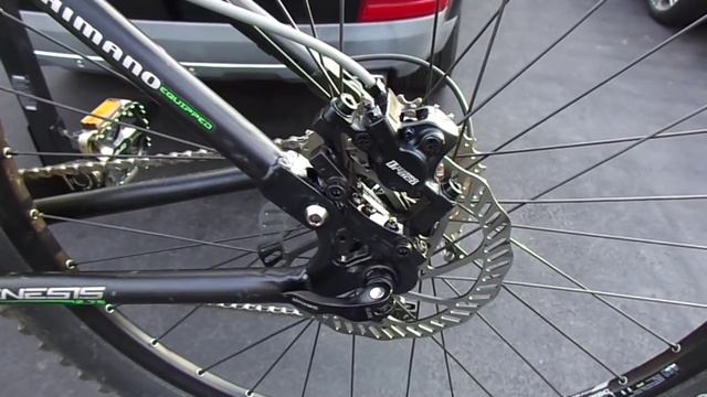 how to convert mountain bike from V brake to disc brake смотреть онлайн
