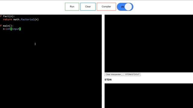 Real Time Editor - Python Execution смотреть онлайн