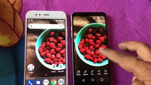Mi A1 vs Lg Q6 comparison who is boss in mid range my opinions смотреть онлайн