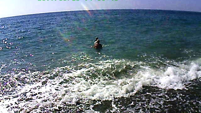 Купание в шторм