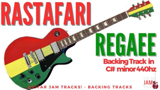 Rastafari Reggae Backing Track In C# Minor 106bpm | Guitar Jam Tracks! #backingtrack #reggae #guita
