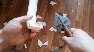 Инструмент для работы с кабель-каналами и прочими изделиями из пластика