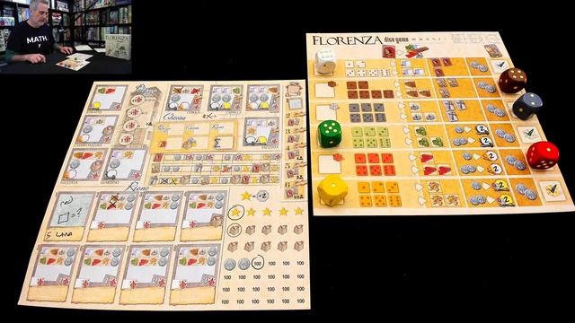 Florenza the Dice Game Gameplay Runthrough смотреть онлайн