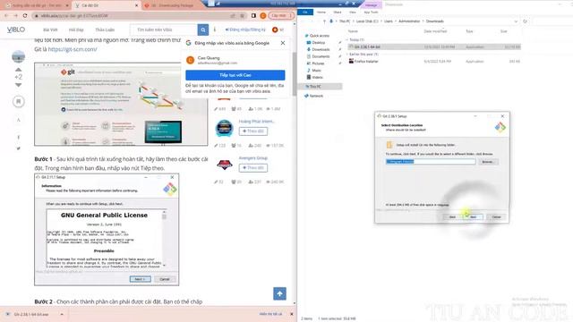 Hướng Dẫn Cài Đặt Git | How To Install Git ? смотреть онлайн